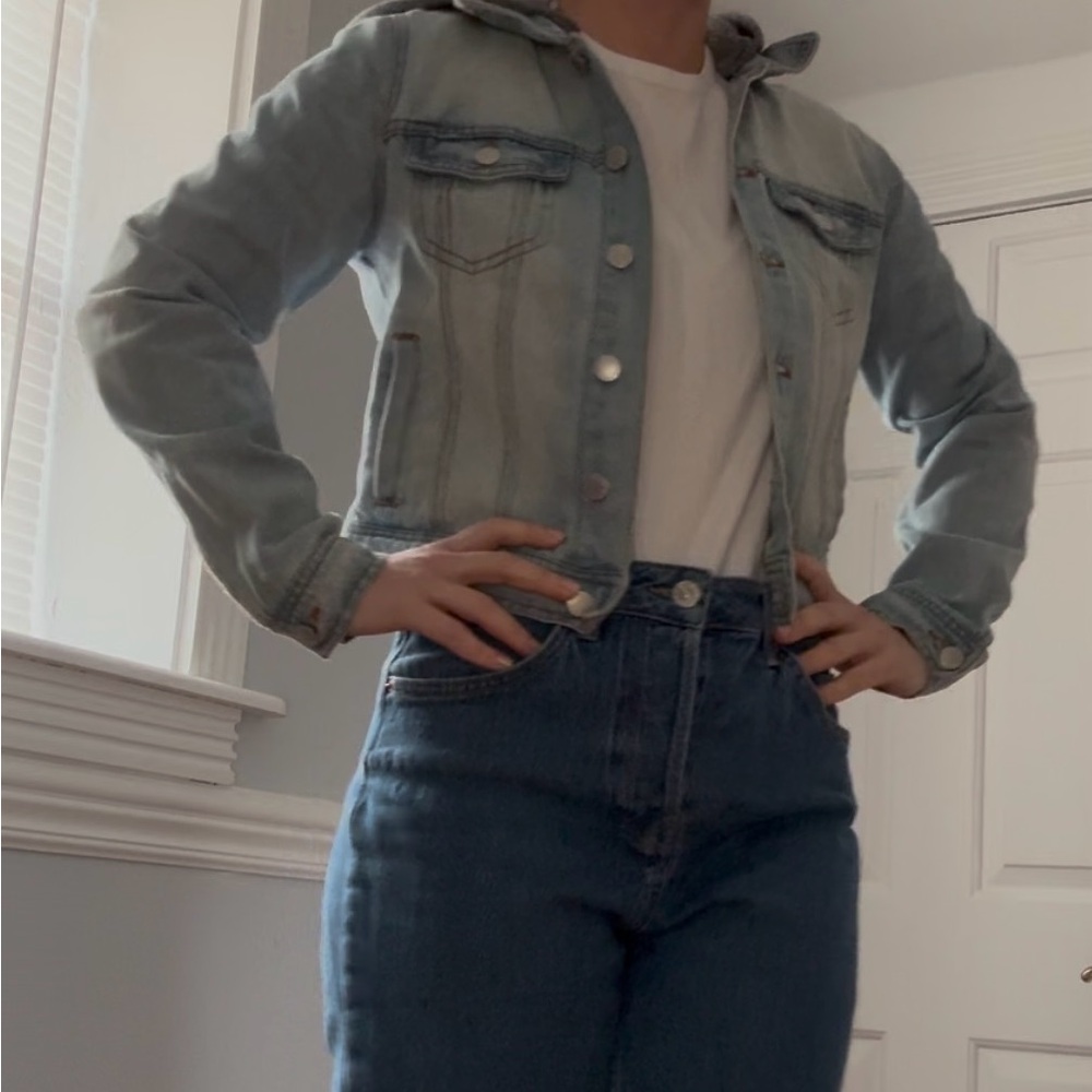 Women’s Light Blue Denim Jacket - Picture 5 of 6